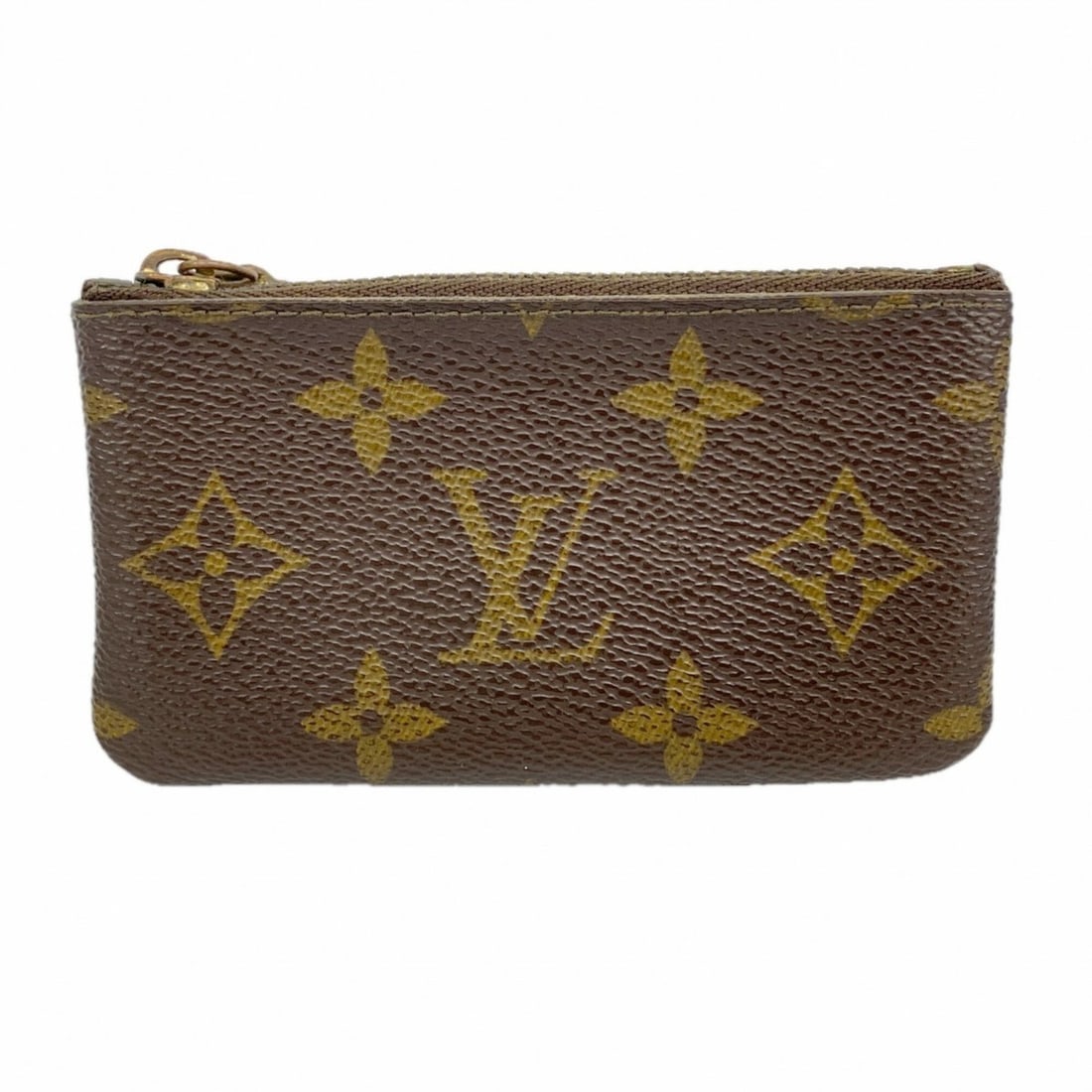 Louis Vuitton Monogram Pochette Clé M62650 Brown Wallet/Coin Case for Men and Women: --- Catalog ---Category: SizeSize (HxWxD): 6.5cm x 11.5cm x 1cm / 2.55'' x 4.52'' x 0.39''Category: DesignType: Coin purse/coin caseColor: BrownGender: Men,WomenCategory: GeneralMPN: M62650Brand: Loui