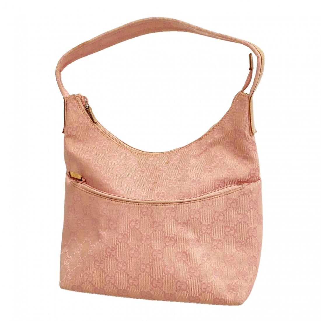 Gucci Shoulder Bag GG Canvas 001 3386 Pink Women's: --- Catalog ---Category: SizeSize (HxWxD): 19cm x 23cm x 13cm / 7.48'' x 9.05'' x 5.11''Category: DesignType: Shoulder bagColor: PinkGender: WomenMaterial: Canvas Hardware Color: SilverCategory: Gener
