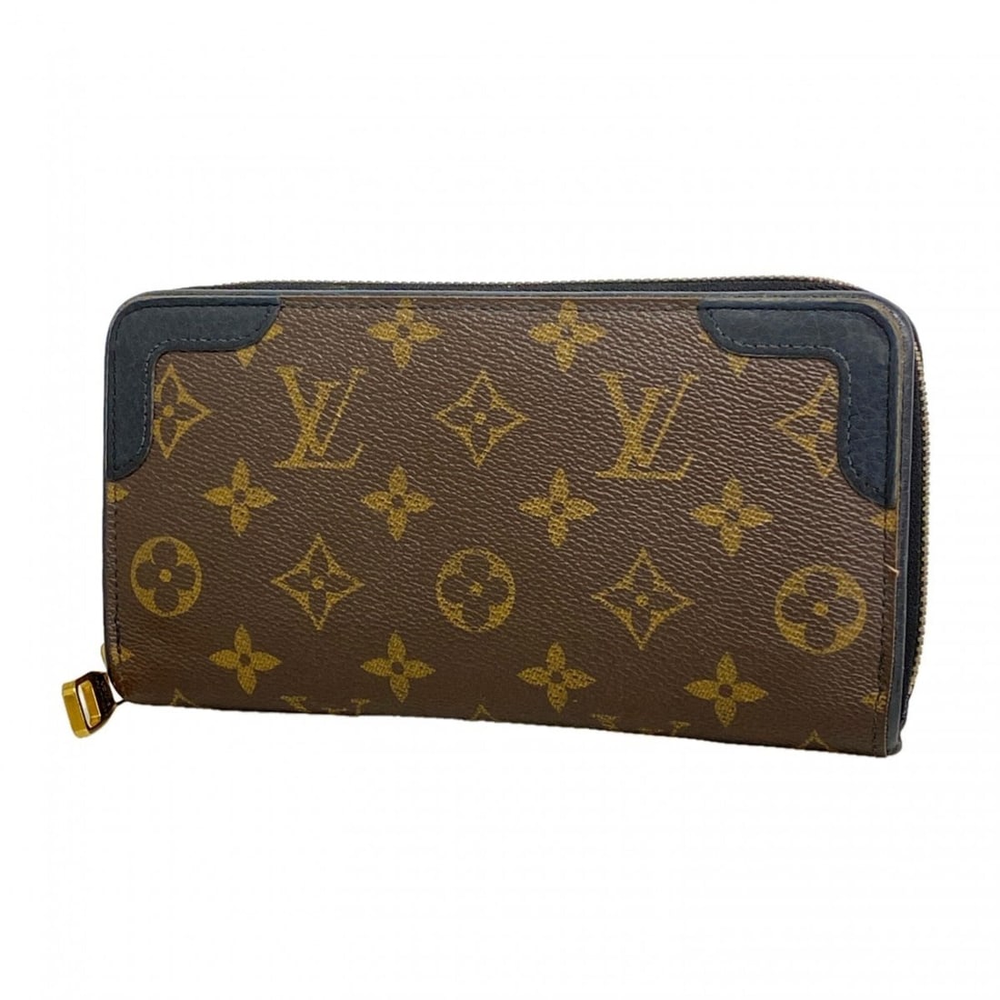 Louis Vuitton Monogram Zippy Wallet Retiro M61855 Noir (Men's/Women's) (1 of 16)