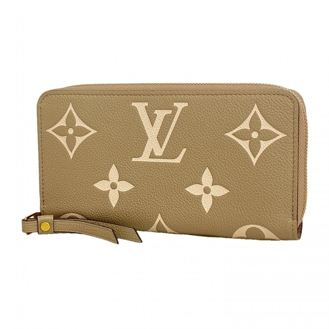 Louis Vuitton Monogram Empreinte Bicolor Zippy Wallet M69794 Tourtrell Crème Ladies' Long: --- Catalog ---Category: SizeSize (HxWxD): 10cm x 19.5cm x 2.5cm / 3.93'' x 7.67'' x 0.98''Category: DesignType: Long wallet (bi-fold)Color: Cream, TourterelleGender: WomenCategory: GeneralMPN: M69794