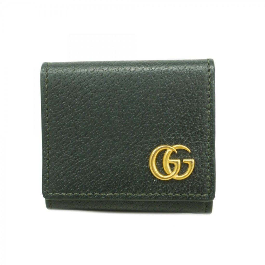Gucci GG Marmont 473959 Leather Coin Purse - Black Men's & Women's: --- Catalog ---Category: SizeSize (HxWxD): 7cm x 7.5cm x 1.5cm / 2.75'' x 2.95'' x 0.59''Category: DesignType: Coin purse/coin caseColor: BlackGender: Men,WomenMaterial: Leather Category: GeneralMPN: 