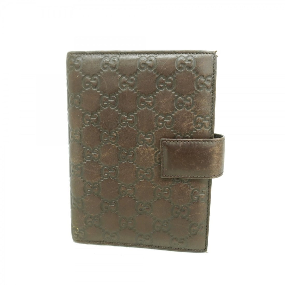 Gucci notebook cover, Guccissima pattern, 115241, leather, dark brown/champagne, for men and women.: --- Catalog ---Category: DesignColor: Dark brownGender: Men,WomenMaterial: Leather Category: GeneralMPN: 115241Brand: GucciCategory: Physical PropertiesSize (HxWxD): 18.5cm x 14cm x 3cm / 7.28'' x 5.5