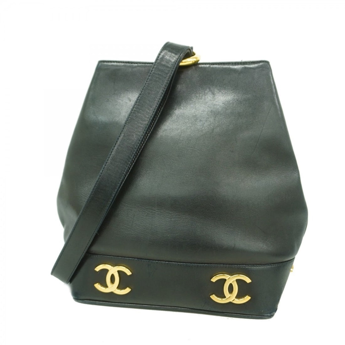 Chanel Shoulder Bag, Lambskin, Black, Women's (1 of 20)