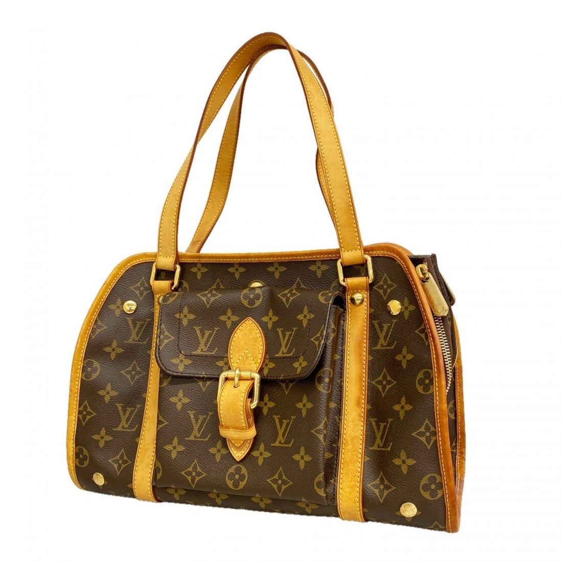 Louis Vuitton Pet Bag Monogram Sac Baxter PM M42027 Brown Women's: --- Catalog ---Category: SizeSize (HxWxD): 22cm x 35cm x 16cm / 8.66'' x 13.77'' x 6.29''Category: DesignType: Pet bagColor: BrownGender: WomenCategory: GeneralMPN: M42027Brand: Louis Vuitton--- Item 
