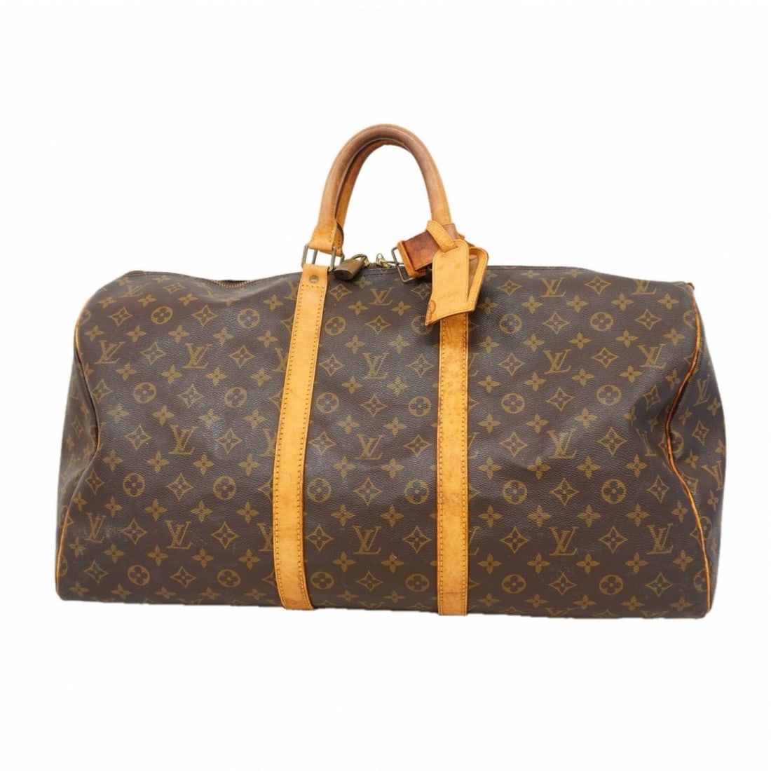 Louis Vuitton Bags - Boston Monogram Keepall 55 M41424 Brown Men's & Women's: --- Catalog ---Category: SizeSize (HxWxD): 30cm x 55cm x 25cm / 11.81'' x 21.65'' x 9.84''Category: DesignType: Boston bagColor: BrownGender: Men,WomenCategory: GeneralMPN: M41424Brand: Louis Vuitton-