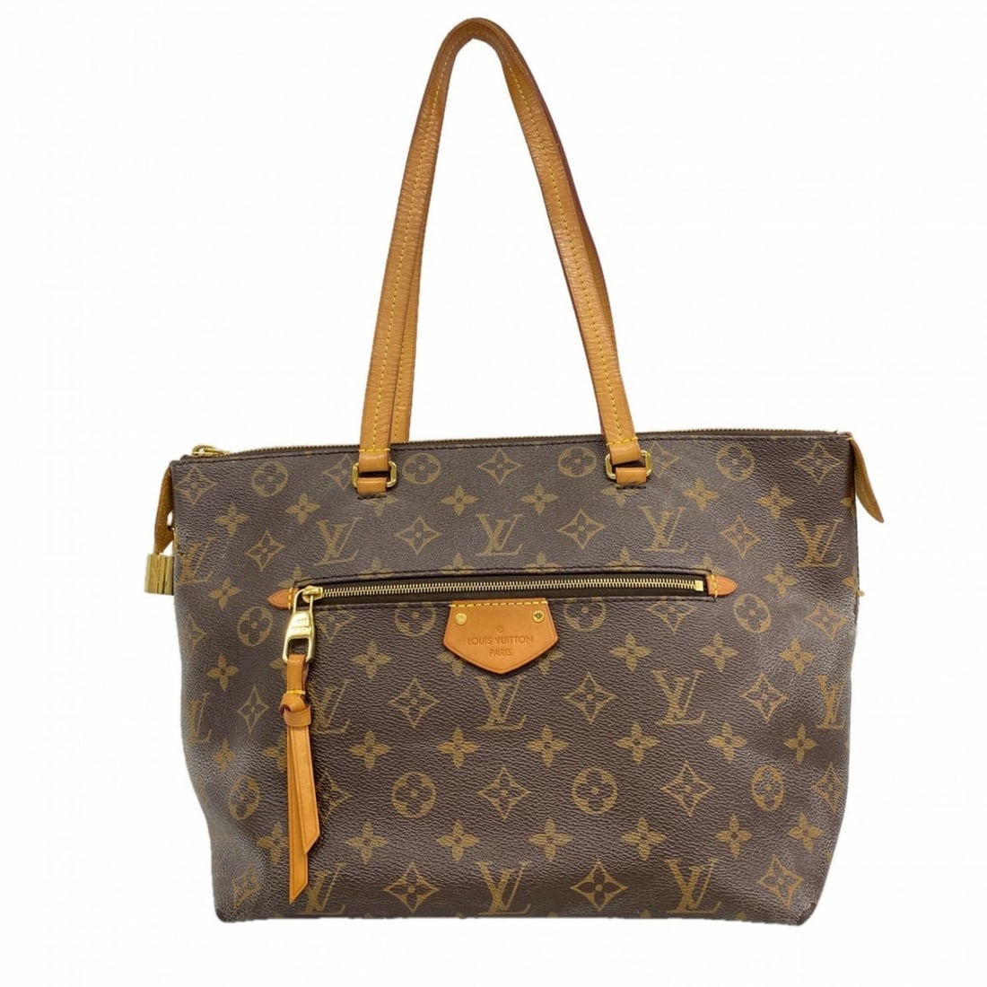 Louis Vuitton Monogram Iena PM Tote Bag M42268 Brown Women's: --- Catalog ---Category: SizeSize (HxWxD): 21cm x 26cm x 14cm / 8.26'' x 10.23'' x 5.51''Category: DesignType: Tote bagColor: BrownGender: WomenCategory: GeneralMPN: M42268Brand: Louis Vuitton--- Item