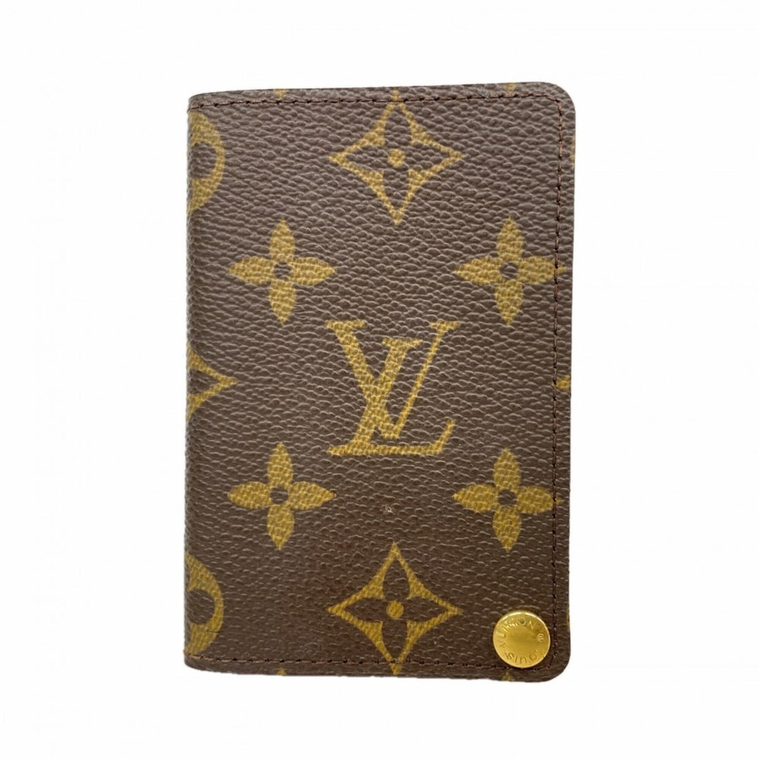 Louis Vuitton Business Card Holder/Card Case, Monogram Portecarte Credit Pression M60937 Brown,: --- Catalog ---Category: DesignType: Card caseColor: BrownGender: Men,WomenCategory: GeneralMPN: M60937Brand: Louis VuittonCategory: Physical PropertiesSize (HxWxD): 10.5cm x 7cm x 1cm / 4.13'' x 2.75