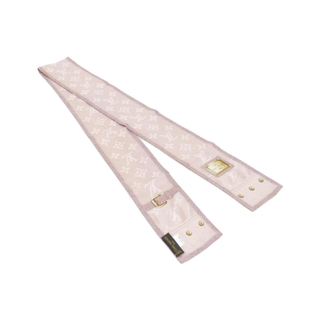 Louis Vuitton Bandeau New Denim M72339 Scarf/Muffler: --- Catalog ---Category: SizeSize (LxW): 1.2m x 8cm / 47.24'' x 3.14''Category: DesignType: ScarfGender: WomenMaterial: Silk Category: GeneralBrand: Louis Vuitton--- Item List ---Section: ConditionRan