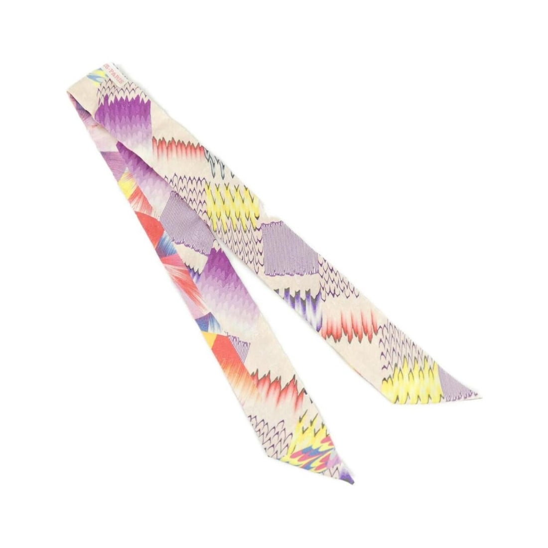 Hermes Twilly Marble Silk Scarf/Muffler 063889S: --- Catalog ---Category: SizeSize (LxW): 5cm x 86cm / 1.96'' x 33.85''Category: DesignType: ScarfColor: Ivory, Multi-color, Pink, Purple, Red colorGender: WomenMaterial: Silk Category: GeneralMPN: 063