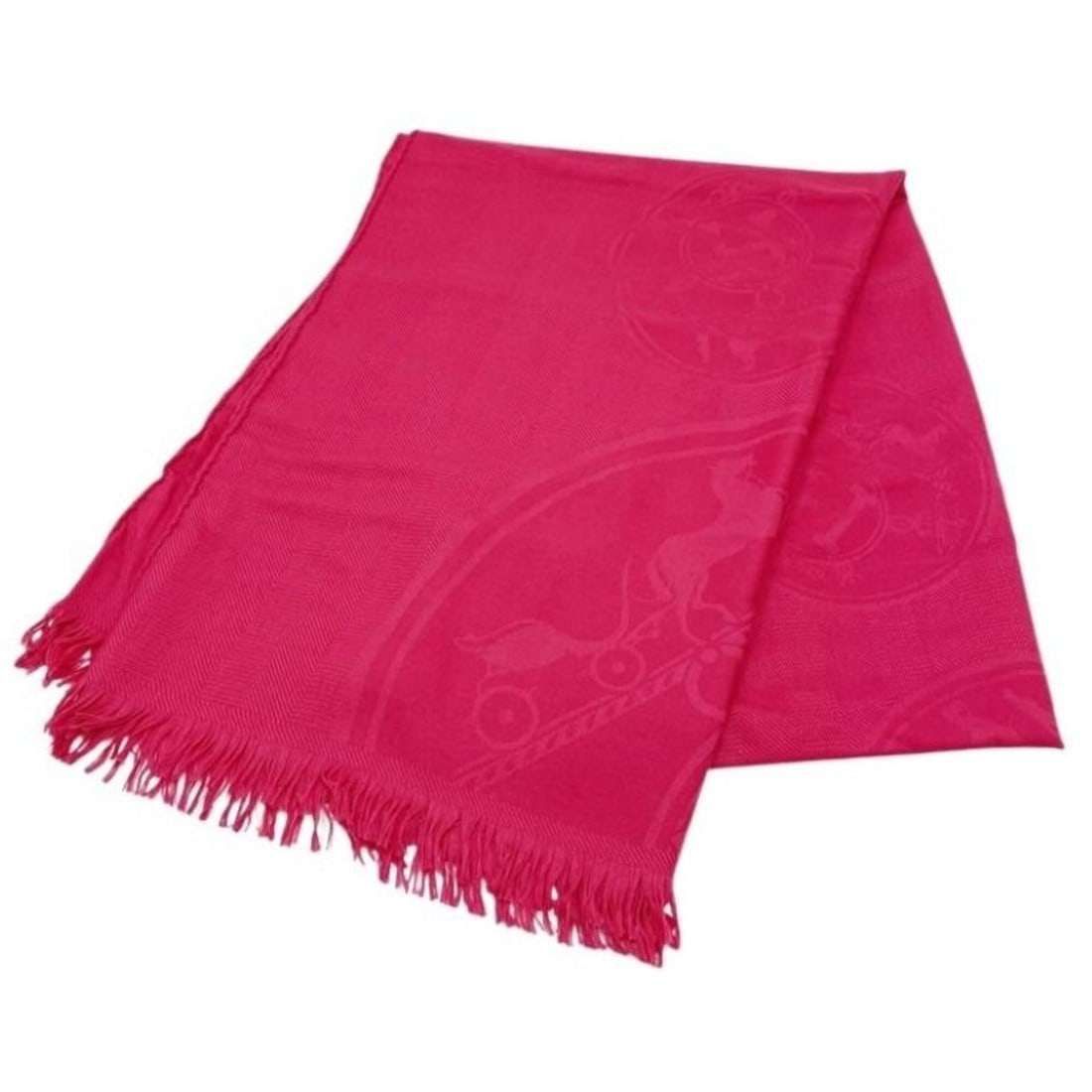 HERMES New Libris Stole, Pink, Cashmere and Silk, Women's Scarf/Muffler (1 of 5)