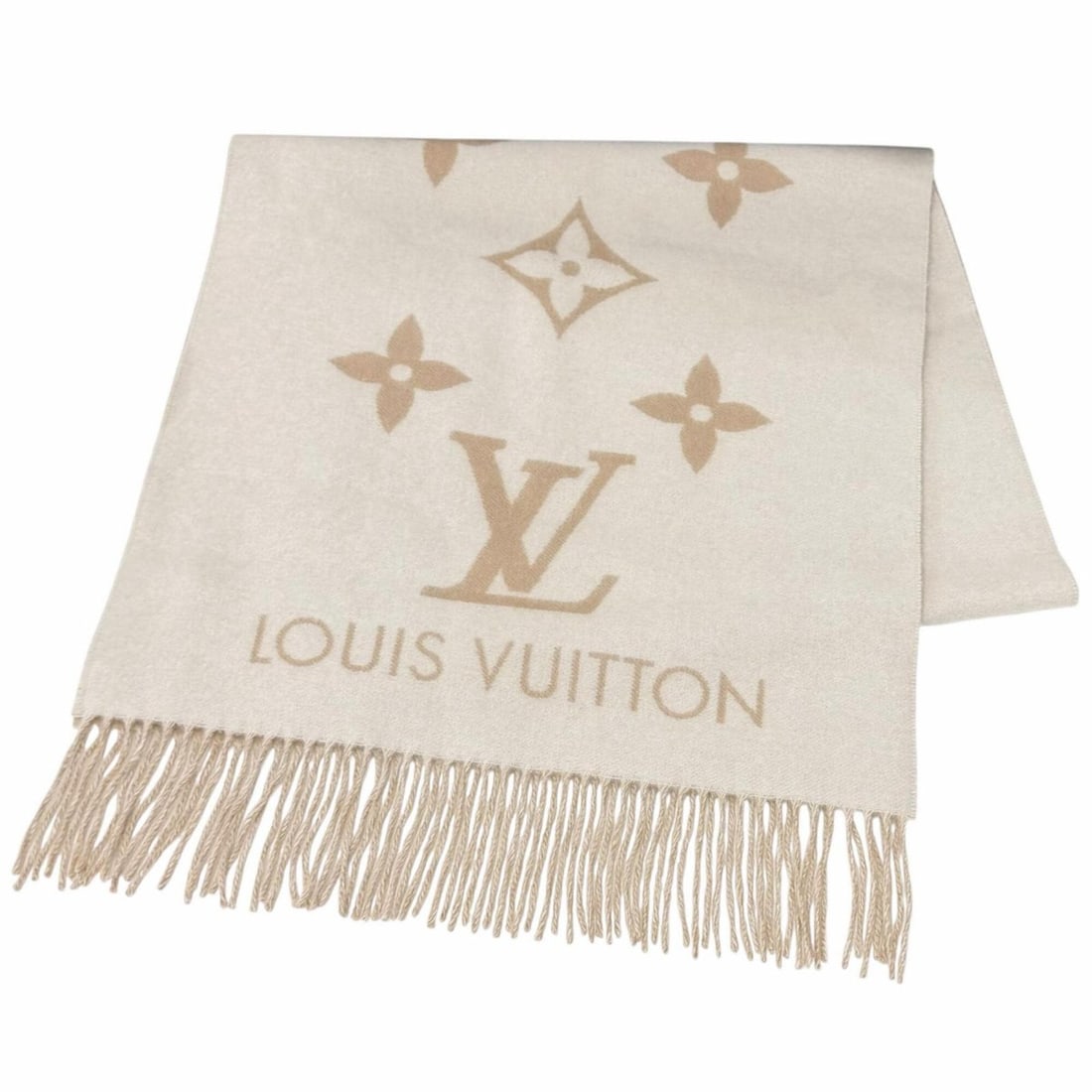 LOUIS VUITTON (Louis Vuitton) 2025 Model M78123 Reykjavik Scarf - 100% Cashmere, Beige, Current: --- Catalog ---Category: SizeSize (LxW): 1.71m x 46cm / 67.32'' x 18.11''Category: DesignType: StoleColor: BeigeGender: WomenMaterial: Cashmere 100%Category: GeneralBrand: Louis VuittonCountry of Orig
