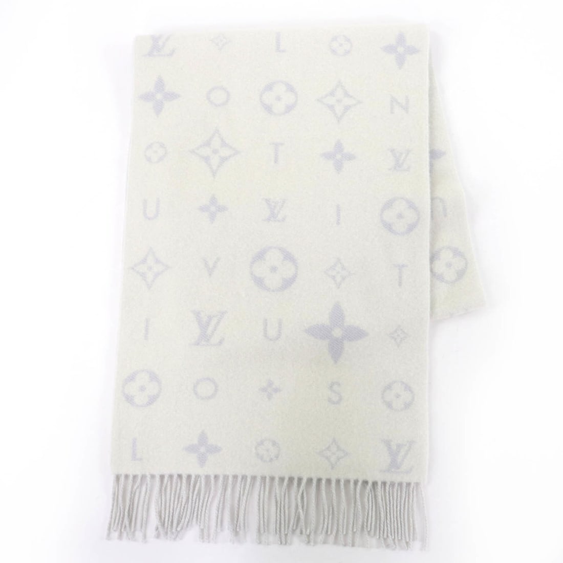 LOUIS VUITTON (Louis Vuitton) 2025 Model M97659 Reykjavik Cloud Scarf, 100% Cashmere, Gris Clair,: --- Catalog ---Category: SizeSize (LxW): 2.18m x 42cm / 85.82'' x 16.53''Category: DesignType: StoleColor: GrayGender: WomenMaterial: Cashmere 100%Category: GeneralBrand: Louis VuittonCountry of Origi