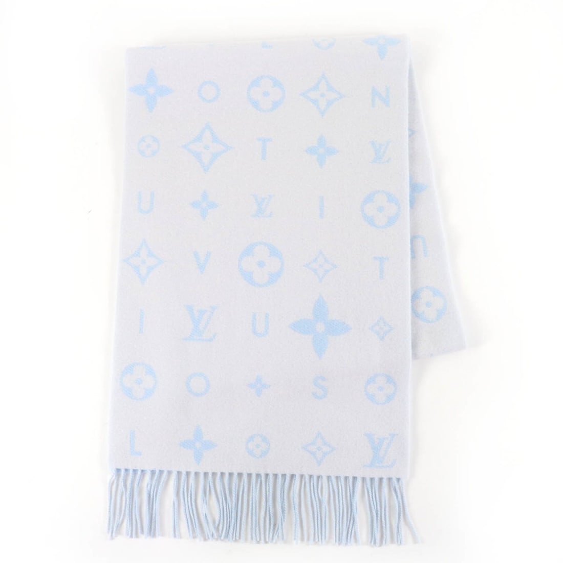 LOUIS VUITTON (Louis Vuitton) 2025 model M97661 Reykjavik 2.0 scarf, 100% cashmere, Blue Ciel,: --- Catalog ---Category: SizeSize (LxW): 2.22m x 41cm / 87.4'' x 16.14''Category: DesignType: StoleColor: BlueGender: WomenMaterial: Cashmere 100%Category: GeneralBrand: Louis VuittonCountry of Origin