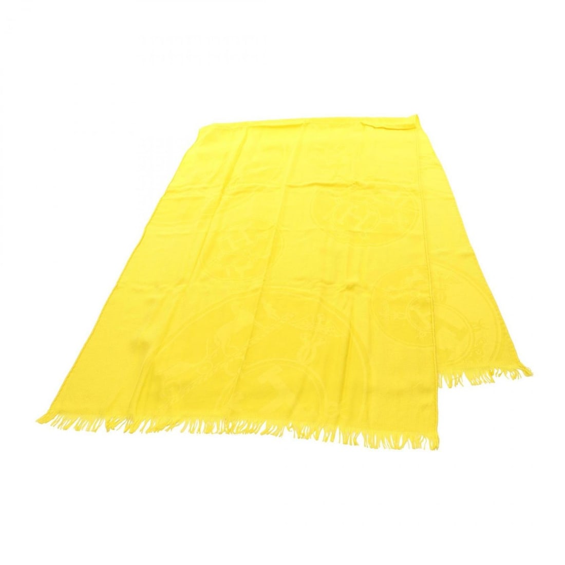 Hermes New Libris Zest Scarf/Shawl/Stole, Silk/Cashmere, Women's, Yellow: --- Catalog ---Category: SizeSize (LxW): 2.12m x 70cm / 83.46'' x 27.55''Category: DesignType: ScarfColor: YellowGender: WomenMaterial: Silk , Cashmere Category: GeneralBrand: Hermes--- Item List