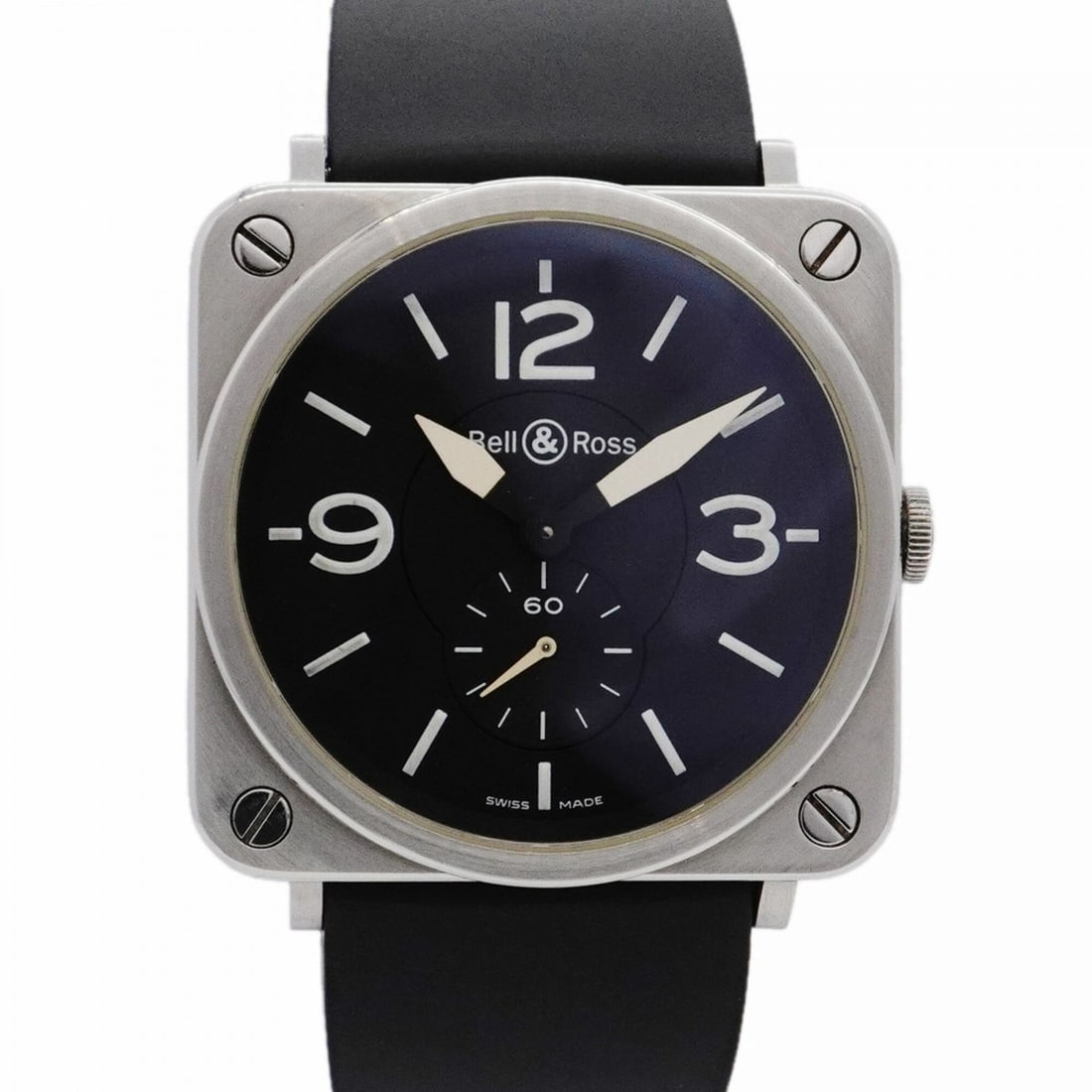 Bell & Ross BRS-98-S Black Dial Watch for Men and Women (1 of 7)