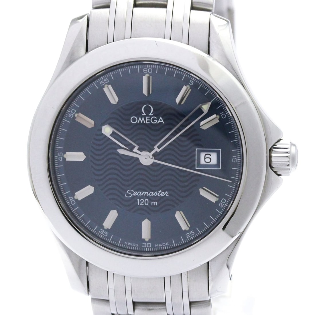 OMEGA Seamaster 120M Steel Quartz Mens Watch 2511.81 Polished: --- Catalog ---Category: SizeCase Diameter: 36mm / 1.42''Category: DesignType: WristwatchStyle: SportGender: MenColor (Dial): BlueMaterial (Band): Stainless steelMaterial (Case): Stainless steelCatego