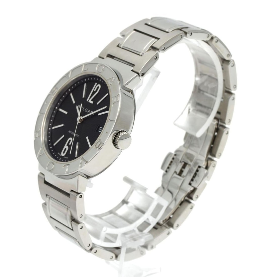 Bulgari BB38SSAUTO BB38BSSD AT SS Automatic Watch - 2