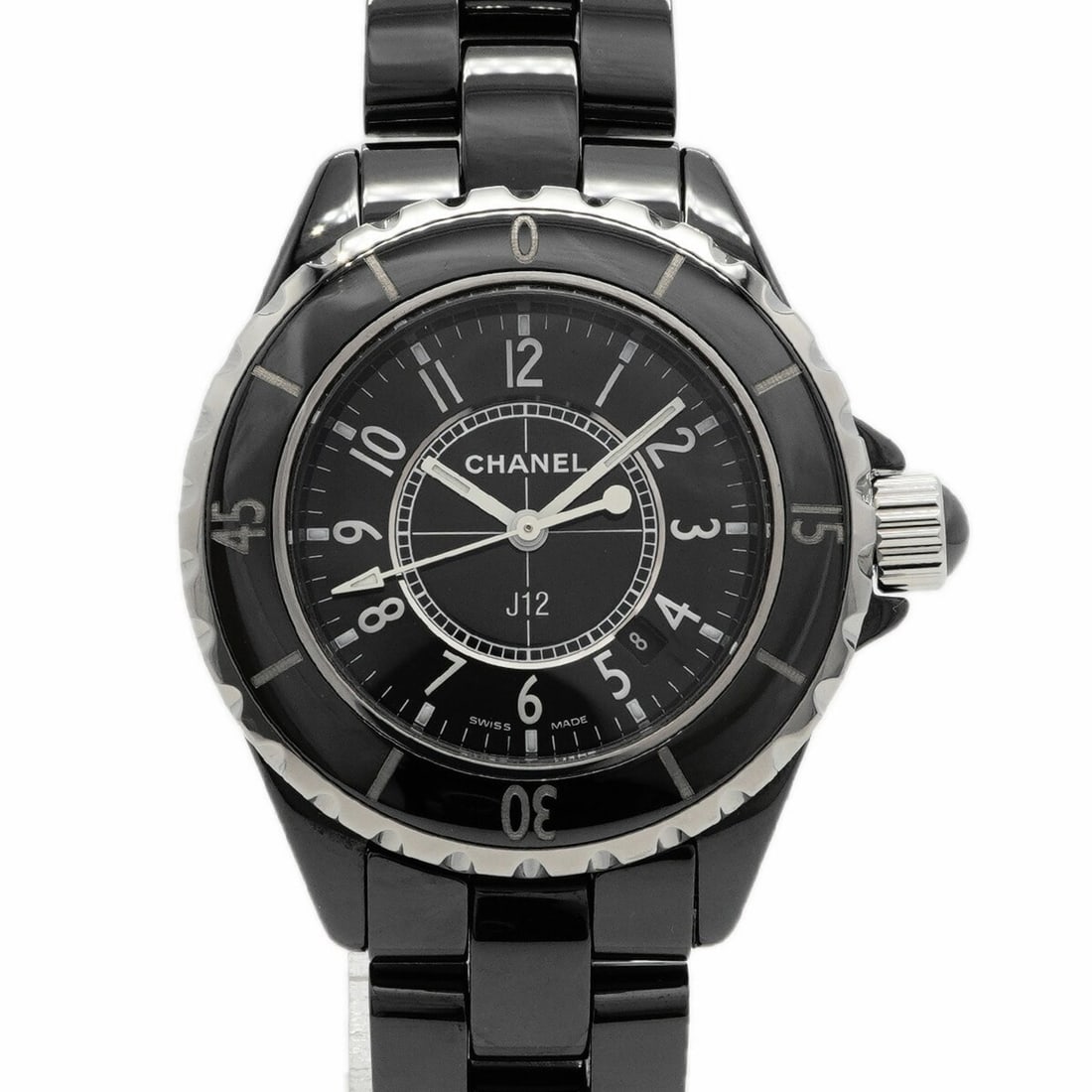 Chanel J12 H0682 Black Dial Women's Watch: --- Catalog ---Category: SizeWrist Size: 15cm / 5.9''Case Diameter: 33.9mm / 1.33''Category: DesignType: WristwatchGender: WomenColor (Dial): BlackMaterial (Band): CeramicCategory: GeneralMPN: H0682Br