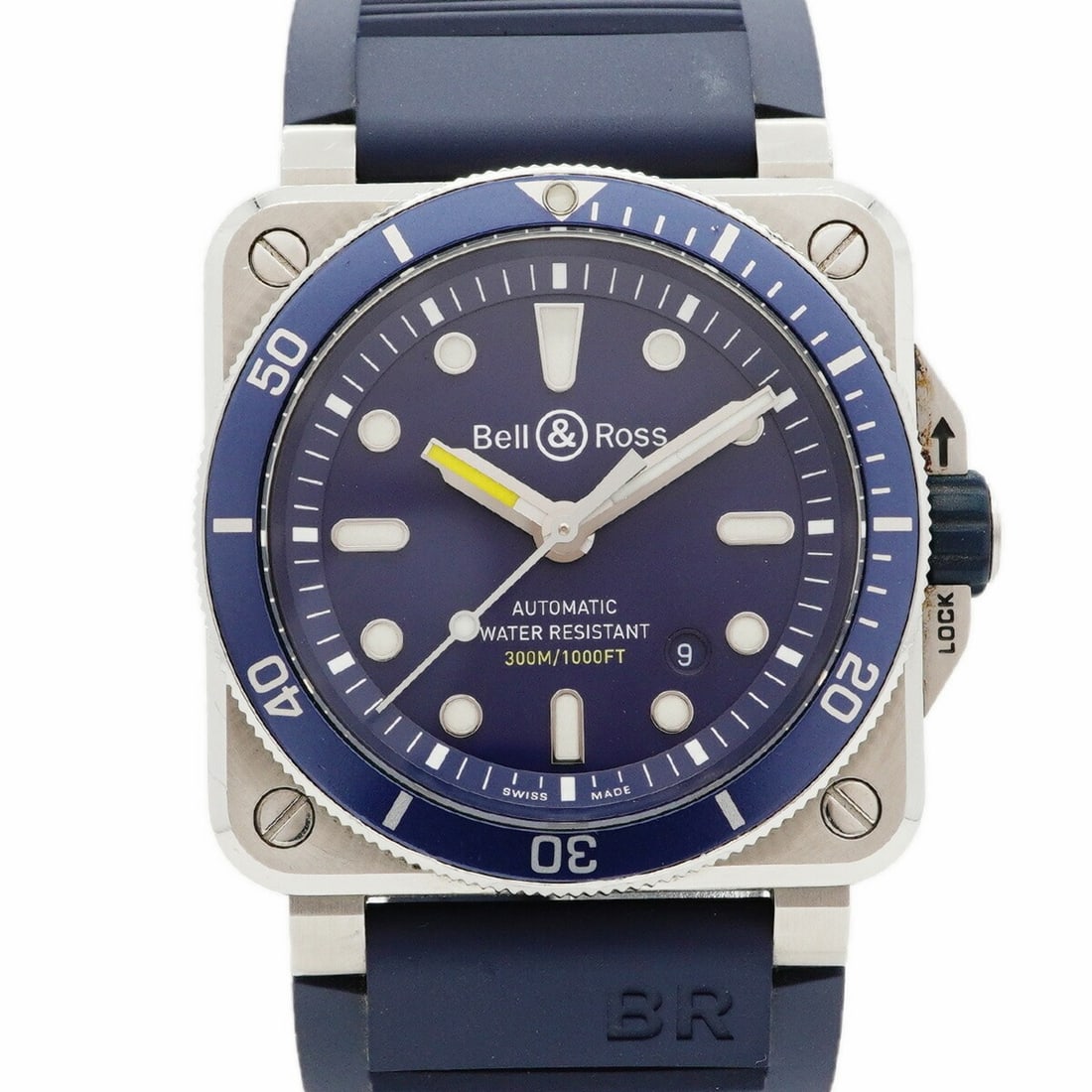 Bell & Ross BR 03-92 Diver Blue BR03-92-D-BU-ST SRB Dial Men's Watch (1 of 9)
