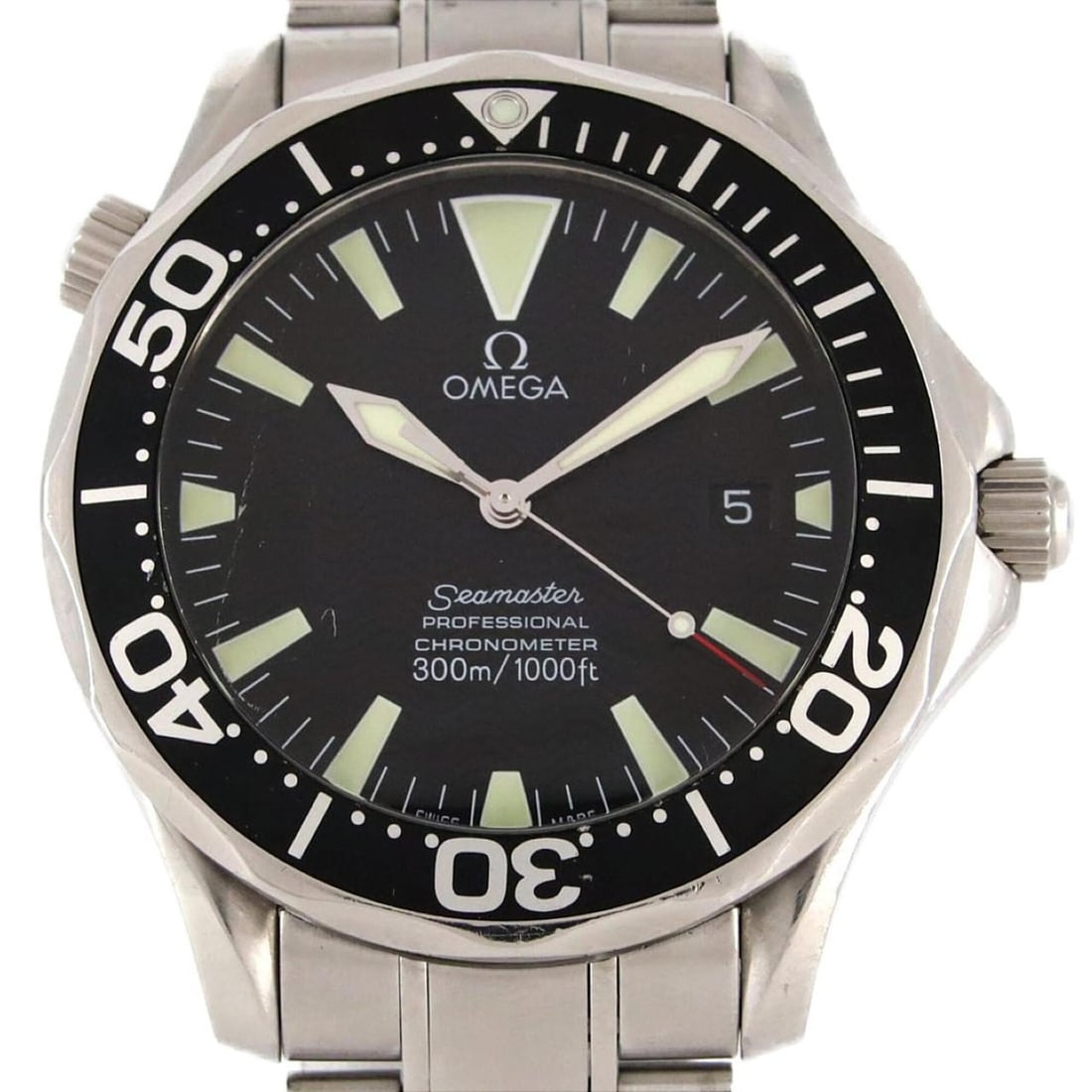 Omega Seamaster Professional 2254.50 Stainless Steel Automatic Watch: --- Catalog ---Category: SizeWrist Size: 17.5cm / 6.88''Case Diameter: 41mm / 1.61''Category: DesignType: WristwatchGender: MenColor (Dial): BlackMaterial (Band): Stainless steelMaterial (Case): Stain