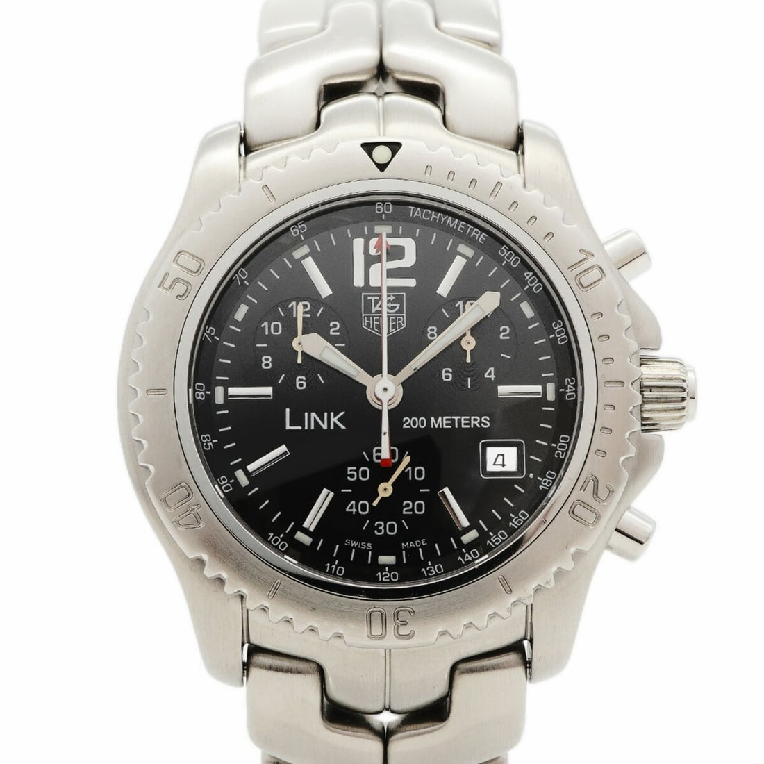 TAG Heuer Link CT1111 Black Dial Men's Watch (1 of 10)