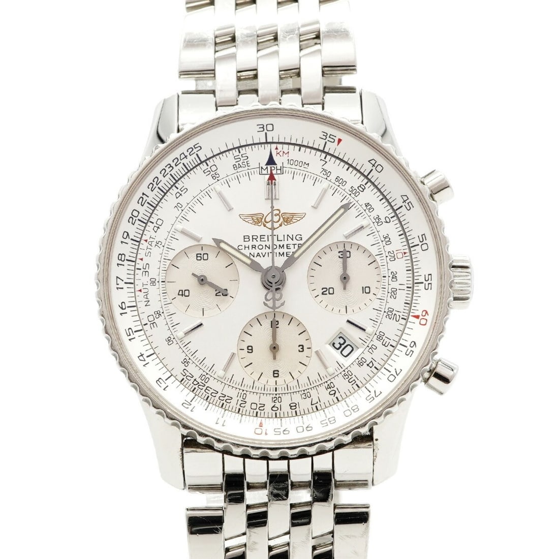 Breitling Navitimer A23322 Silver Dial Men's Watch (1 of 9)
