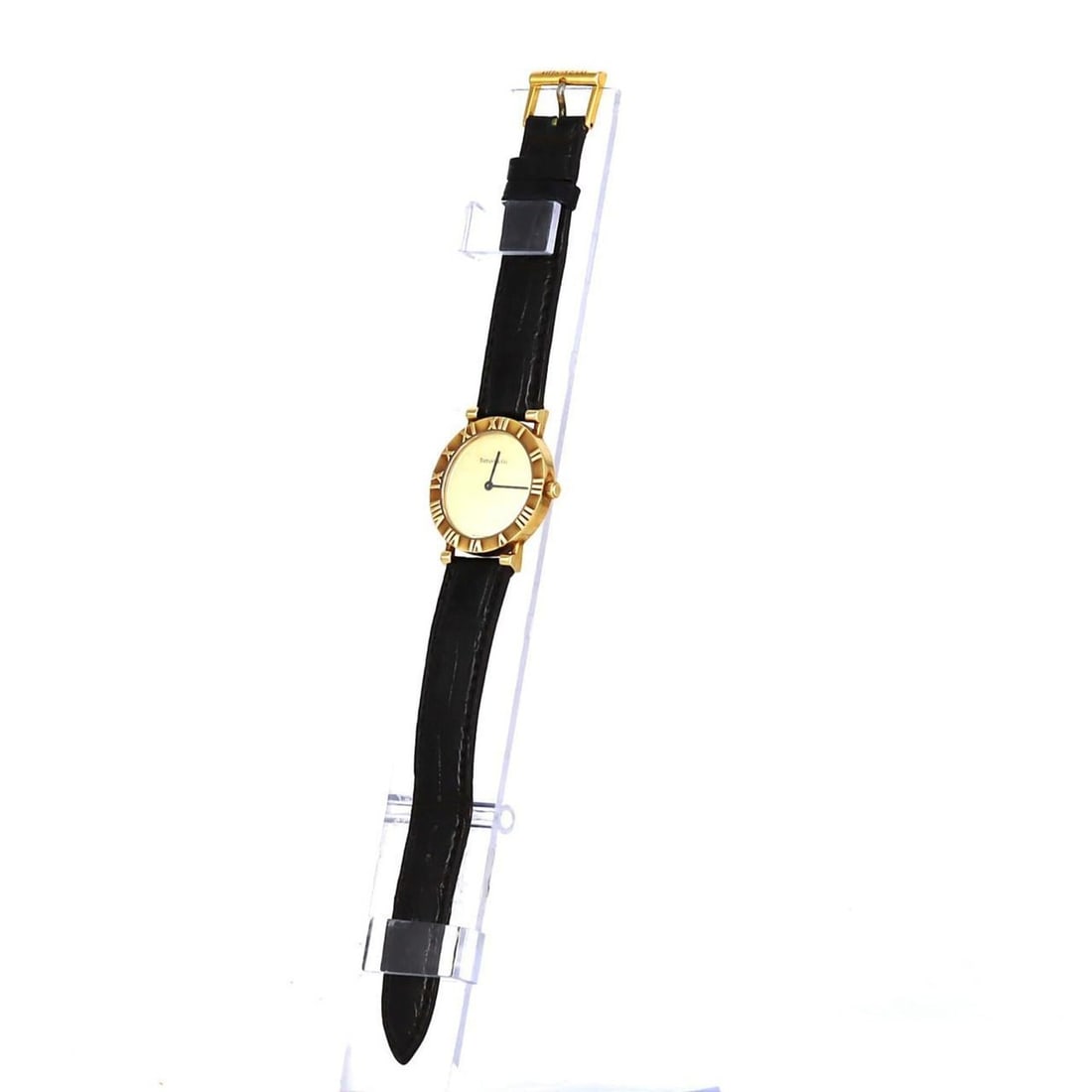 Tiffany & Co. Atlas YG M0630 Quartz Watch: --- Catalog ---Category: SizeCase Diameter: 31mm / 1.22''Category: DesignType: WristwatchGender: Men,WomenColor (Dial): GoldMaterial (Case): Yellow goldCategory: GeneralMPN: M0630Brand: TiffanyCategor