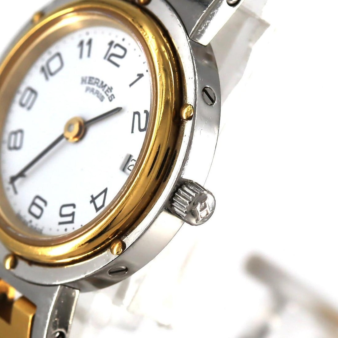 Hermes Clipper Combination SSxGP Quartz Watch - 3