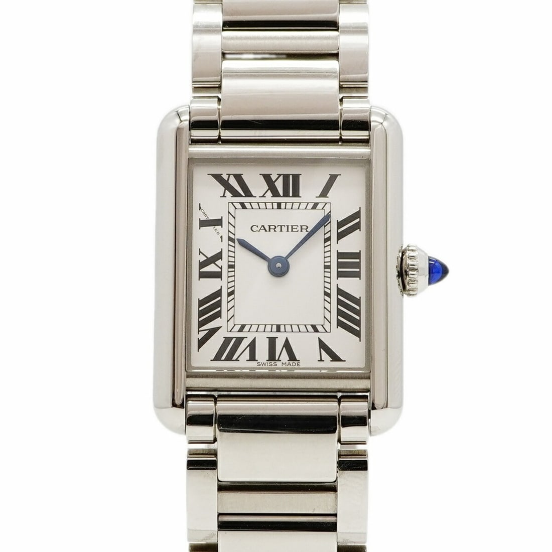 Cartier Tank Must SM WSTA0051 Silver Dial Women's Watch: --- Catalog ---Category: SizeWrist Size: 15cm / 5.9''Case Diameter: 22mm / 0.87''Category: DesignType: WristwatchGender: WomenColor (Dial): SilverMaterial (Band): Stainless steelCategory: GeneralMPN: 