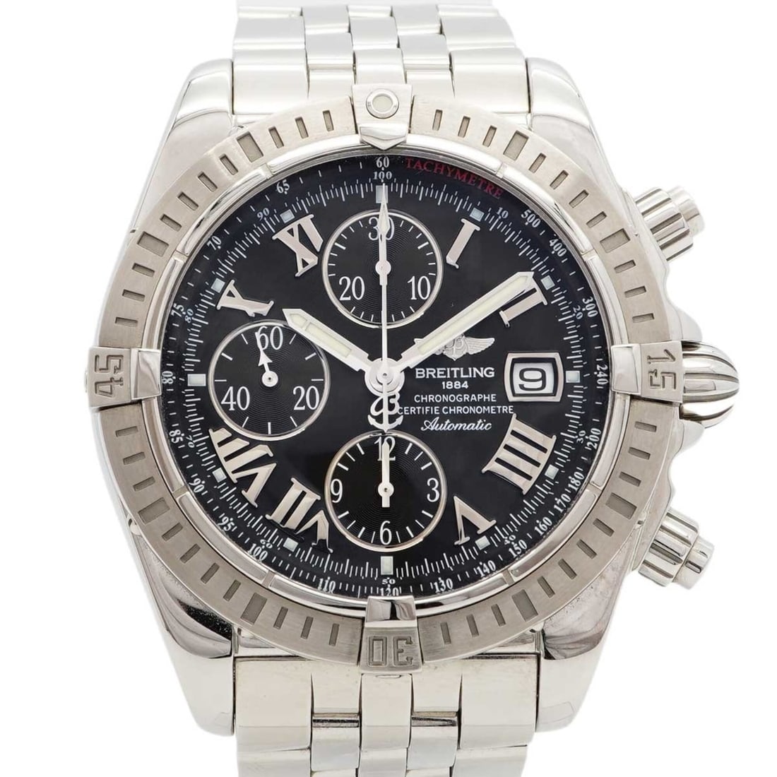 Breitling Chronomat A13356 Black Dial Men's Watch (1 of 8)