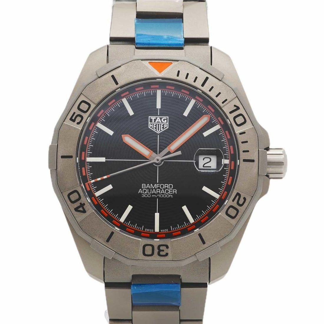 TAG Heuer Aquaracer Vanford Limited Edition WAY208F Black Dial Men's Watch: --- Catalog ---Category: SizeWrist Size: 20cm / 7.87''Case Diameter: 43mm / 1.69''Category: DesignType: WristwatchGender: MenColor (Dial): BlackMaterial (Band): TitaniumCategory: GeneralMPN: WAY208FBr