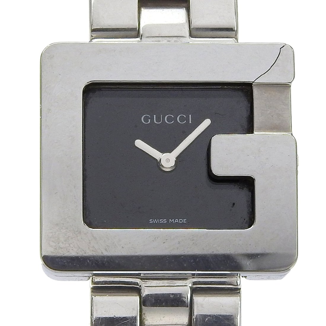 Gucci 3600L Stainless Steel Quartz Analog Watch, Black Dial, Women's: --- Catalog ---Category: SizeWrist Size: 14cm / 5.51''Case Diameter: 23mm / 0.91''Category: DesignType: WristwatchGender: WomenColor (Dial): BlackMaterial (Band): Stainless steelMaterial (Case): Stain