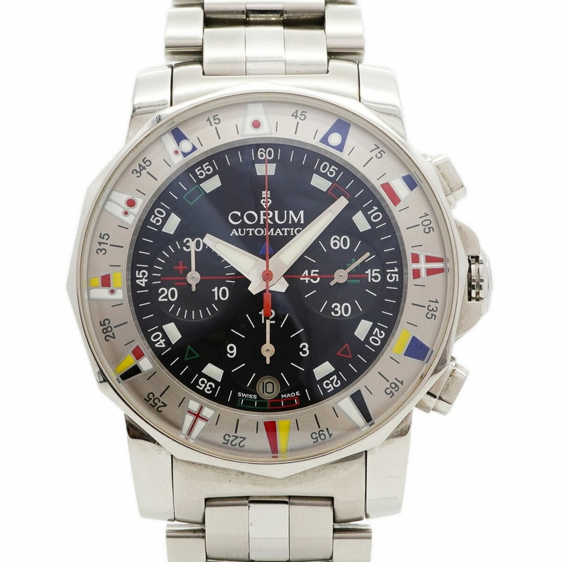 Corum Admiral's Cup 985.630.20 Black Dial Men's Watch (1 of 9)