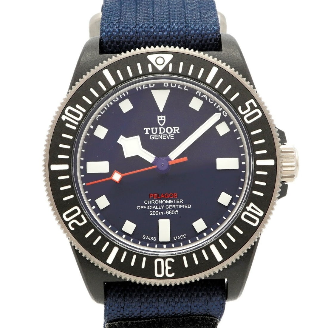 Tudor Pelagos FXD 25707KN Black Dial Men's Watch: --- Catalog ---Category: SizeWrist Size: 19cm / 7.48''Case Diameter: 43mm / 1.69''Category: DesignType: WristwatchGender: MenColor (Dial): BlackMaterial (Band): NylonCategory: GeneralMPN: 25707KNBrand