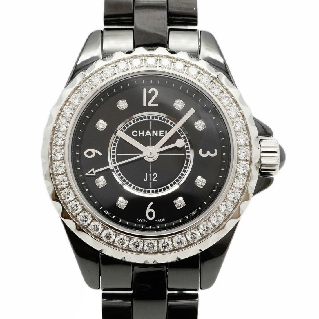 Chanel J12 H2571 Black Dial Women's Watch (1 of 9)