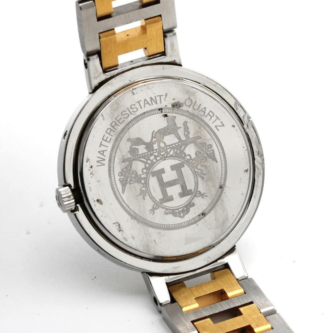Hermes Clipper Combination SSxGP Quartz Watch - 5