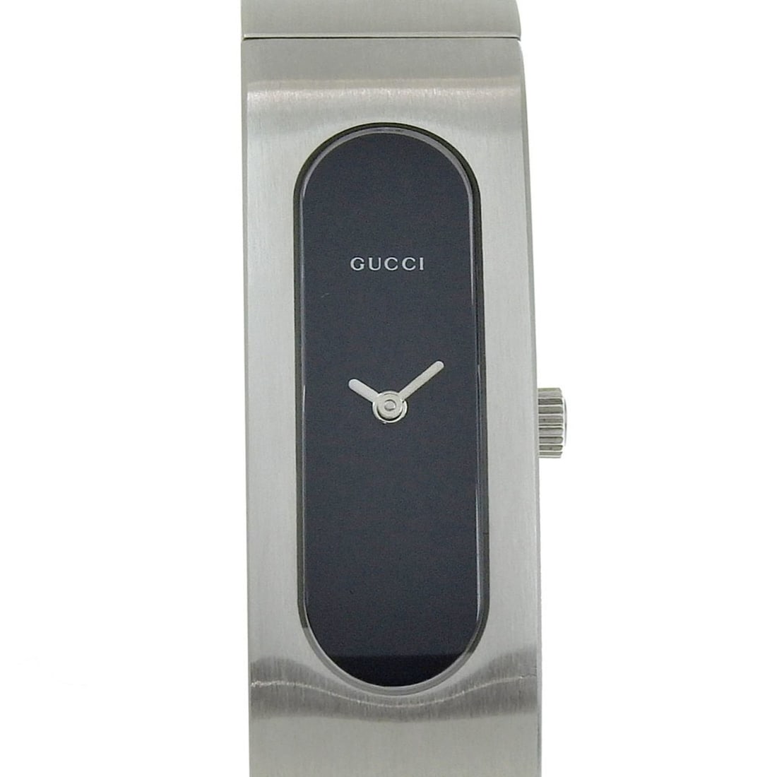 Gucci 2400S Stainless Steel Black Quartz Analog Watch with Dial for Women: --- Catalog ---Category: SizeWrist Size: 16cm / 6.29''Case Diameter: 14mm / 0.55''Category: DesignType: WristwatchGender: WomenColor (Dial): BlackMaterial (Band): Stainless steelMaterial (Case): Stain
