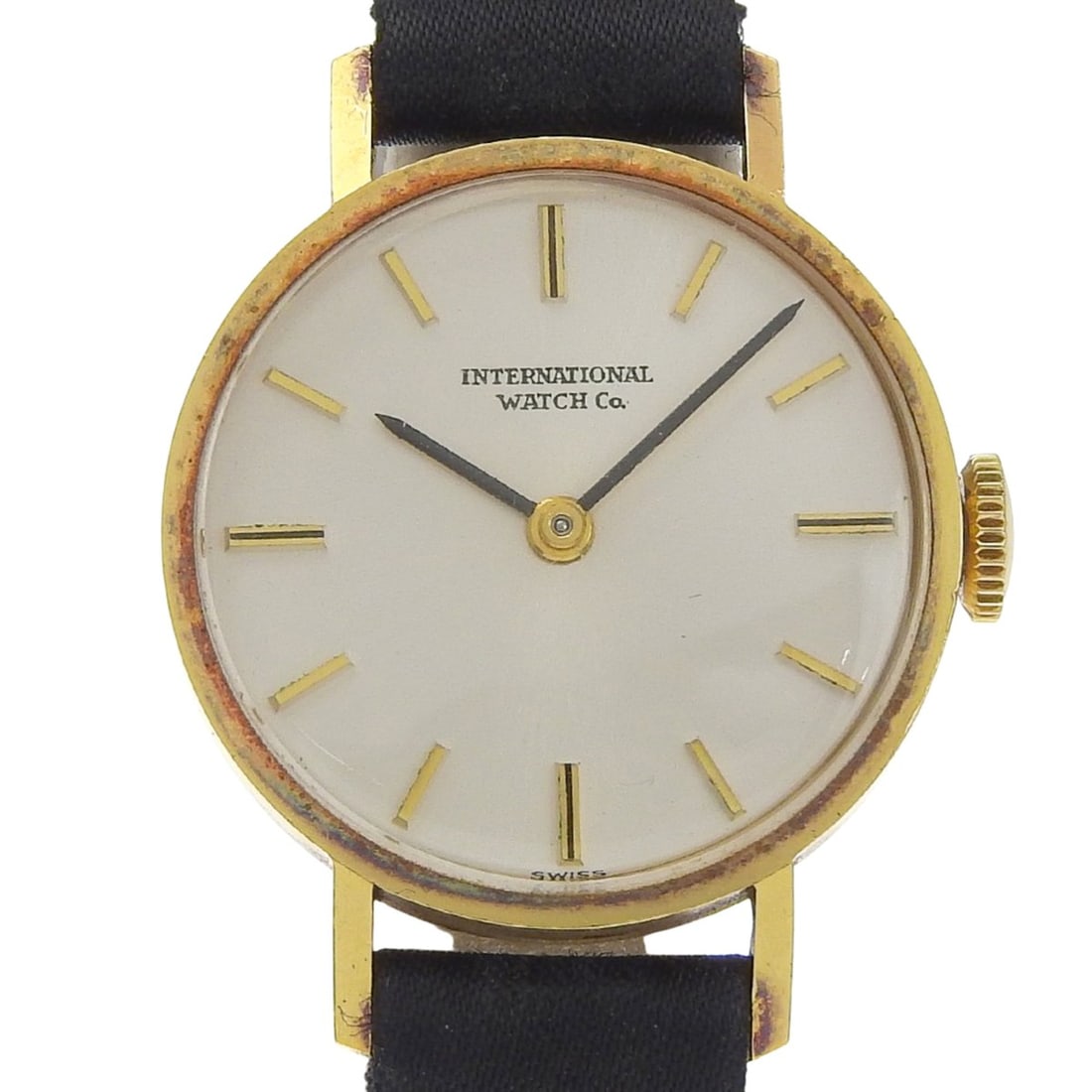 International Watch Company (IWC) Vintage Watch, Caliber 41, 18K Yellow Gold x Leather Strap, Manual (1 of 8)