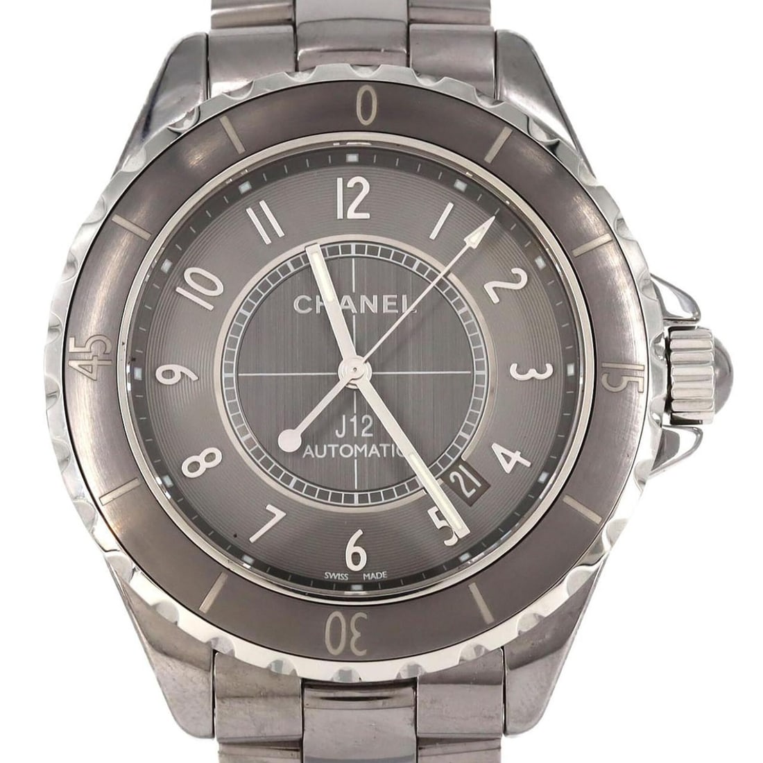 Chanel J12 Chromatic 41mm H2934 Ceramic Automatic Watch: --- Catalog ---Category: SizeWrist Size: 19.5cm / 7.67''Case Diameter: 41mm / 1.61''Category: DesignType: WristwatchGender: MenColor (Dial): GrayMaterial (Band): CeramicMaterial (Case): CeramicCategor