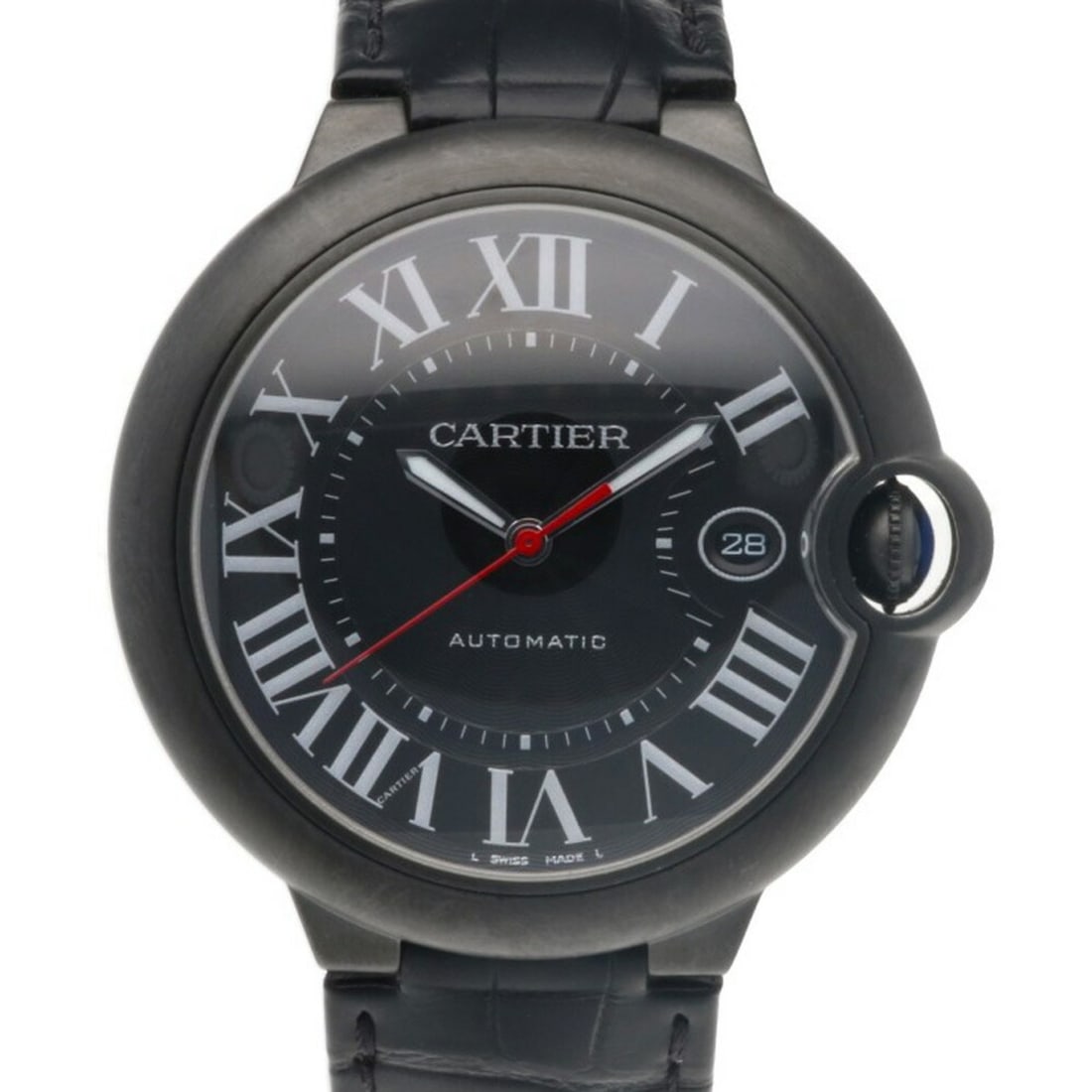 Cartier Ballon Bleu ADLC Coated Watch Stainless Steel 3765 Men's CARTIER: --- Catalog ---Category: SizeWrist Size: 18.5cm / 7.28''Category: DesignType: WristwatchGender: MenMaterial (Band): Stainless steelMaterial (Case): Stainless steelCategory: GeneralBrand: CartierCatego