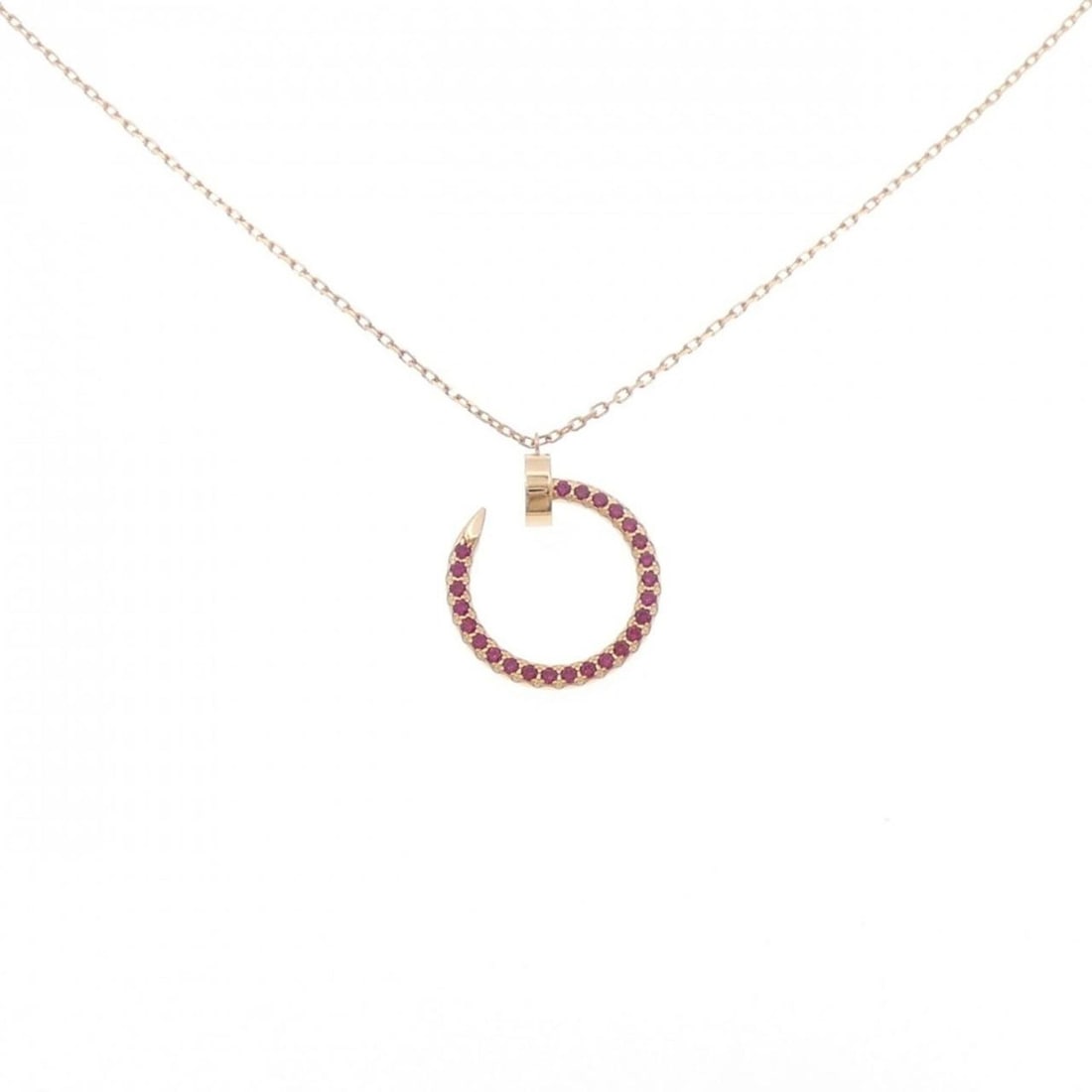 Cartier Juste un Clou Necklace: --- Catalog ---Category: SizeWidth: 8mm / 0.31''Weight: 5.2g / 0.18oz.Pendant Size: 20.5mm x 18.5mm / 0.8'' x 0.72''Neck Circumference: 39 cm - 41 cm / 15.35'' - 16.14''Category: DesignStone: