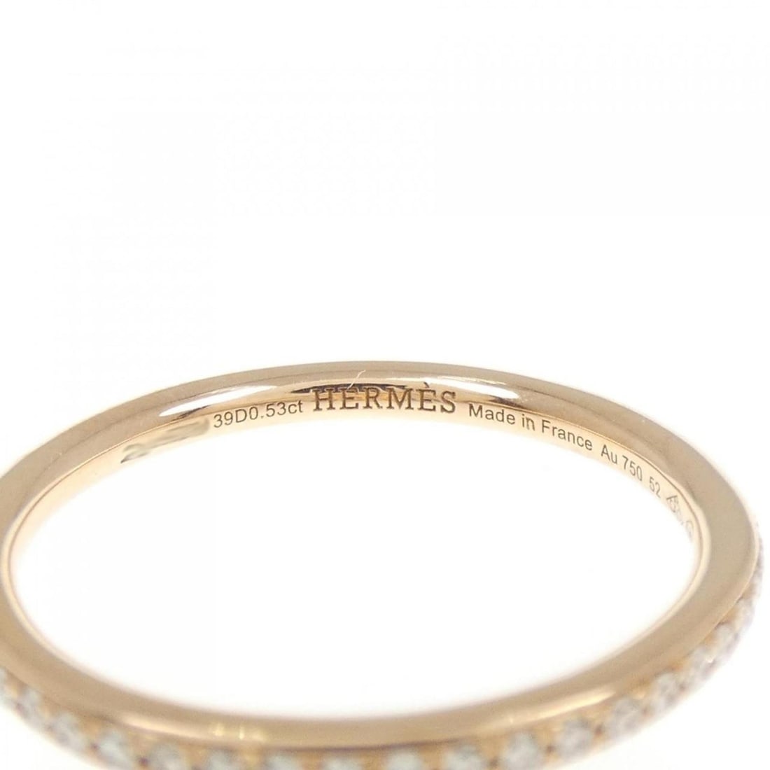 Hermes Petit Jetée Ring 0.53CT - 4