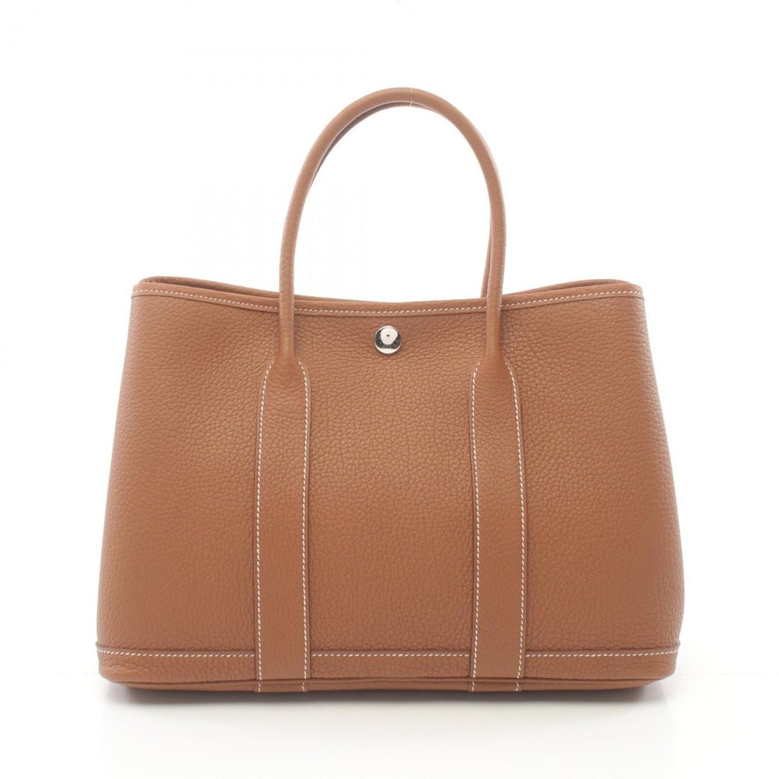 Hermes HERMES Garden TPM Tote Bag Negonda Women's Brown: --- Catalog ---Category: SizeSize (HxWxD): 21cm x 30cm x 14cm / 8.26'' x 11.81'' x 5.51''Category: DesignType: Tote bagColor: Brown, GoldGender: WomenMaterial: Negonda leather Hardware Color: