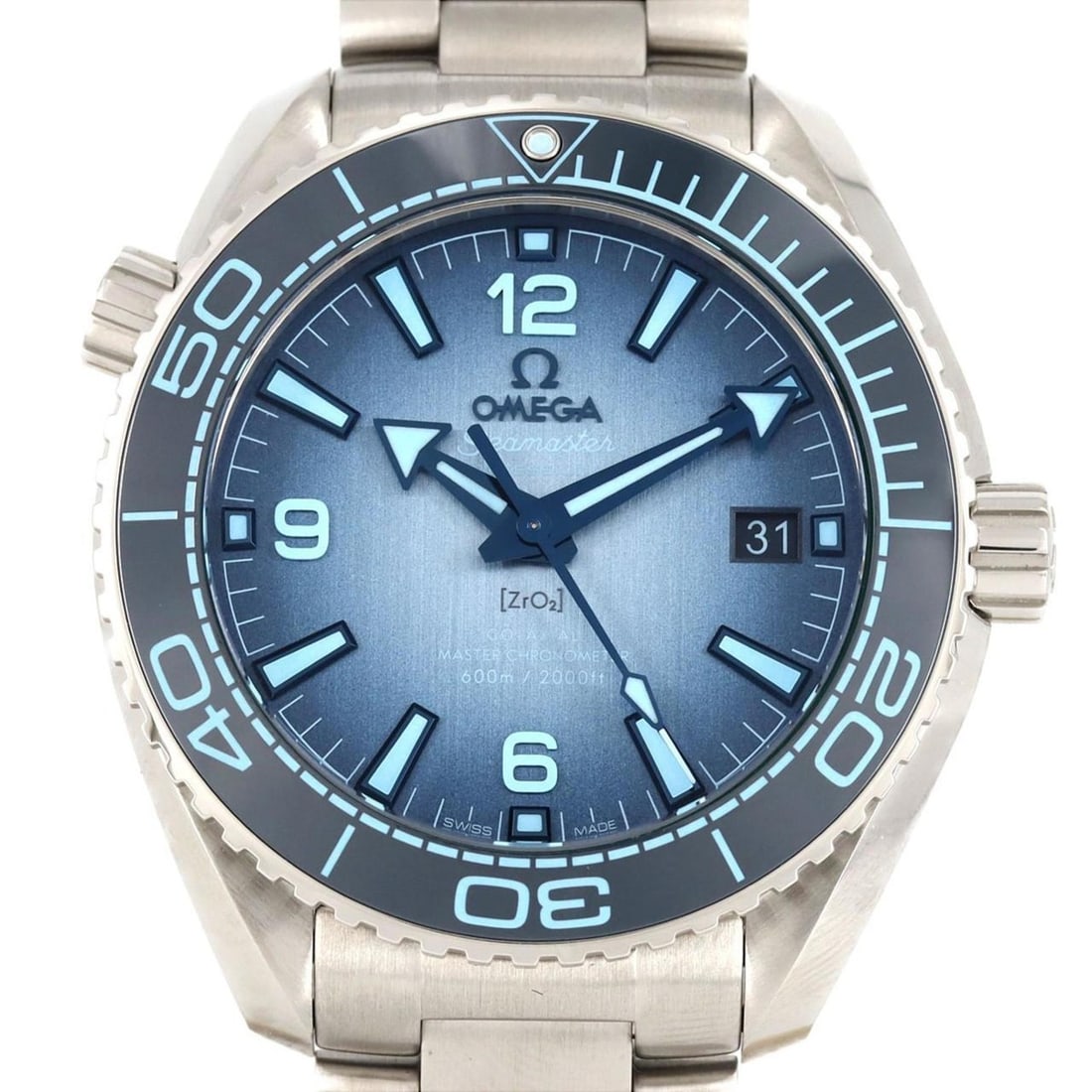 Omega Seamaster Planet Ocean 215.30.40.20.03.002 SS Wristwatch Automatic (1 of 9)