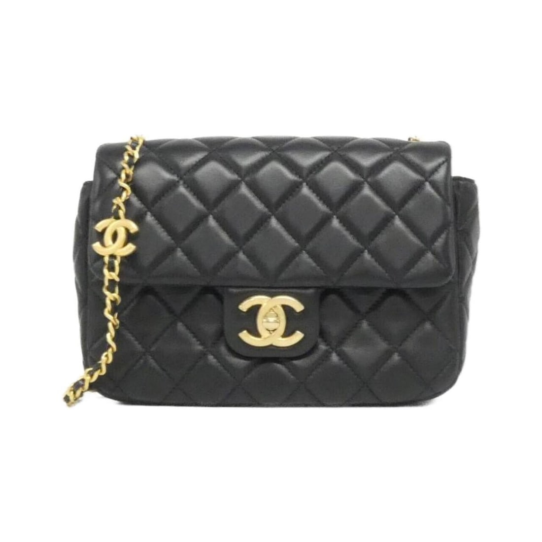 Chanel AS3489 Shoulder Bag: --- Catalog ---Category: SizeSize (HxWxD): 13cm x 20cm x 6cm / 5.11'' x 7.87'' x 2.36''Category: DesignType: Shoulder bagColor: BlackGender: WomenMaterial: Leather Hardware Color: Matte goldLeather/Fu