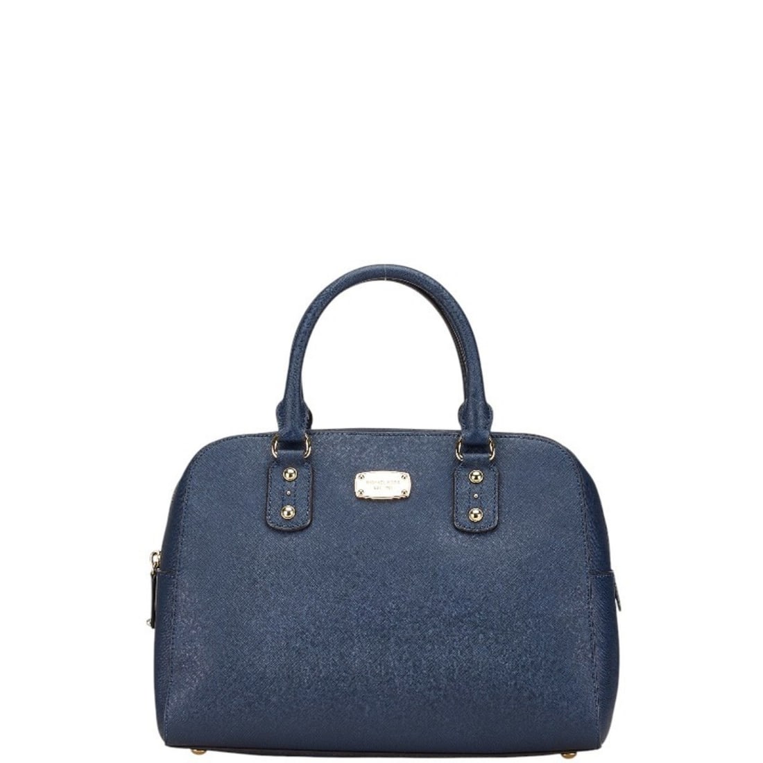 Michael Kors Women's Navy Leather Handbag (1 of 7)