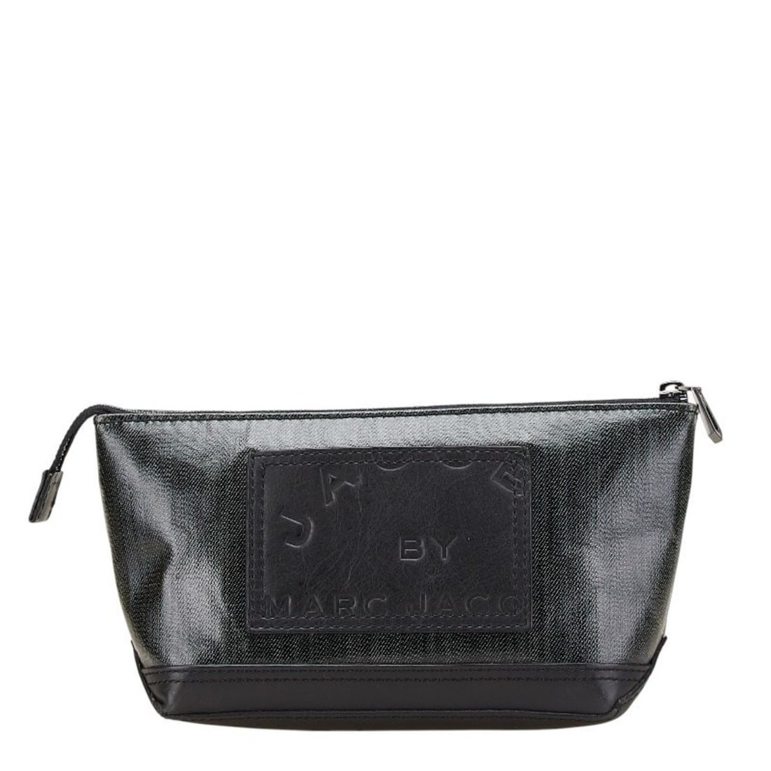 Marc Jacobs Pouch Khaki Black Leather Women's MARC JACOBS (1 of 11)