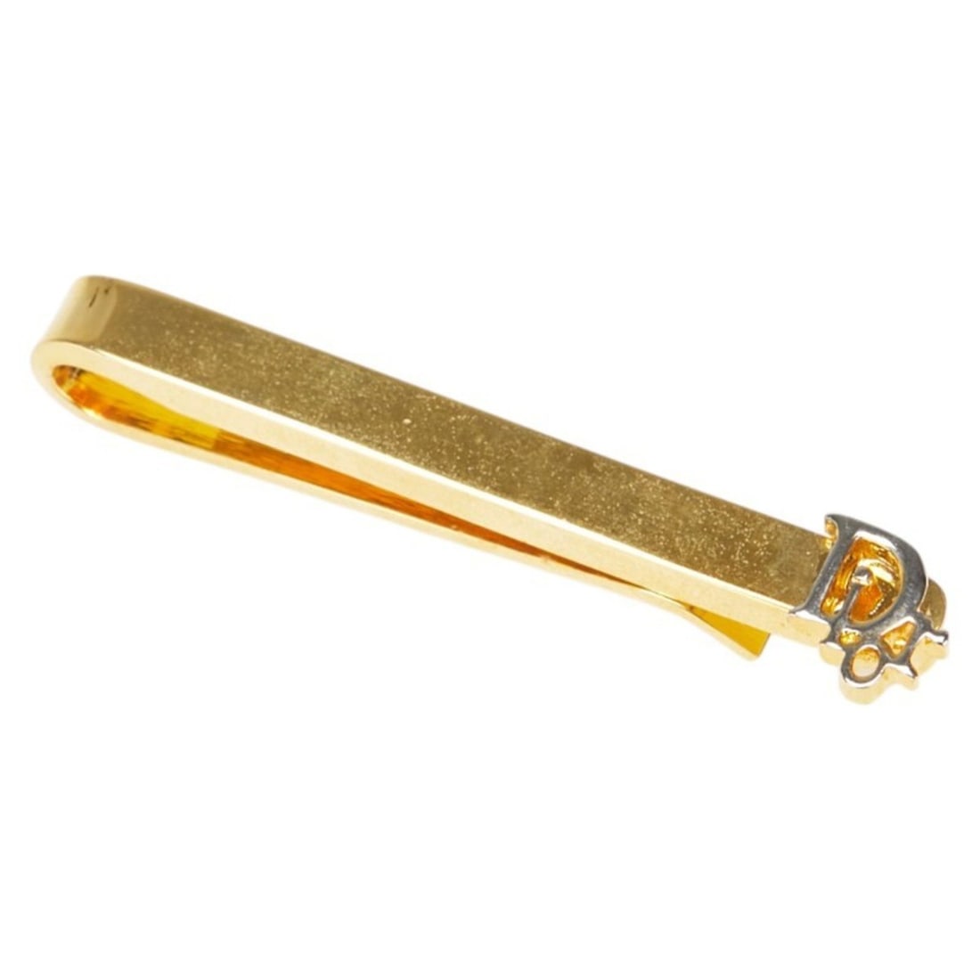 Christian Dior Dior logo tie pin, gold plated, for men. (1 of 6)