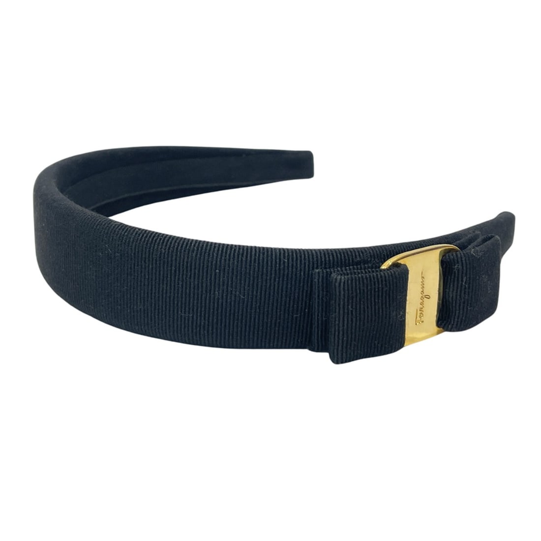 Salvatore Ferragamo Vara Ribbon Headband for Women, Black, 20488379 (1 of 10)