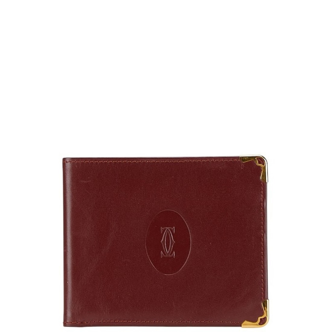 Cartier Must Line Do Billfold Bolt Red Leather Women's CARTIER (1 of 10)
